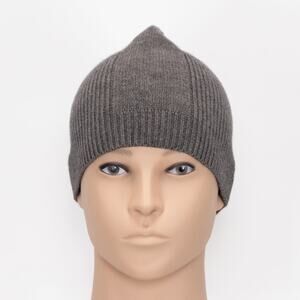 Alfani Men Skull-Cap Beanie Charcoal Heather One Size